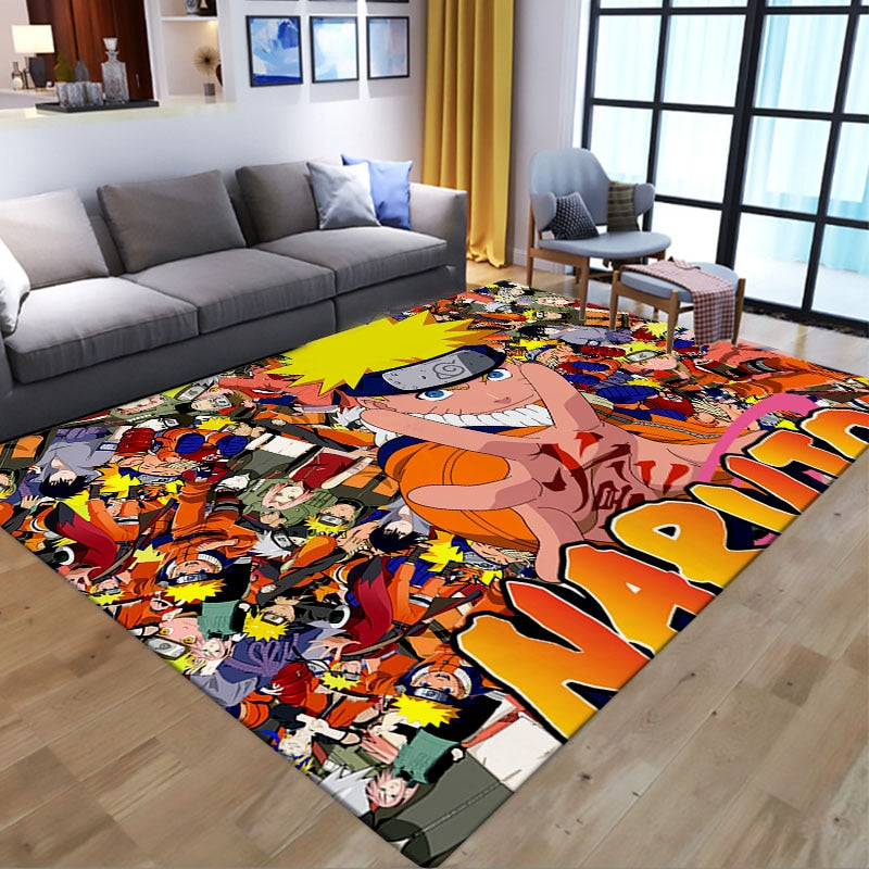 Tapis Naruto pour chambre d'ado