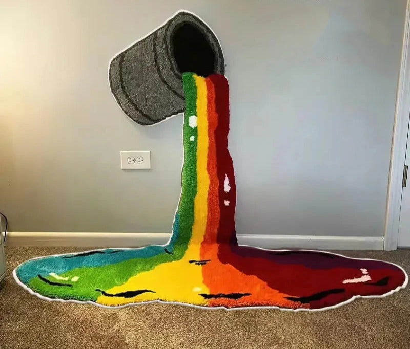 Tapis original mur et sol pour chambre d'enfant